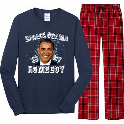 Barack Obama Is My Home boy Long Sleeve Pajama Set