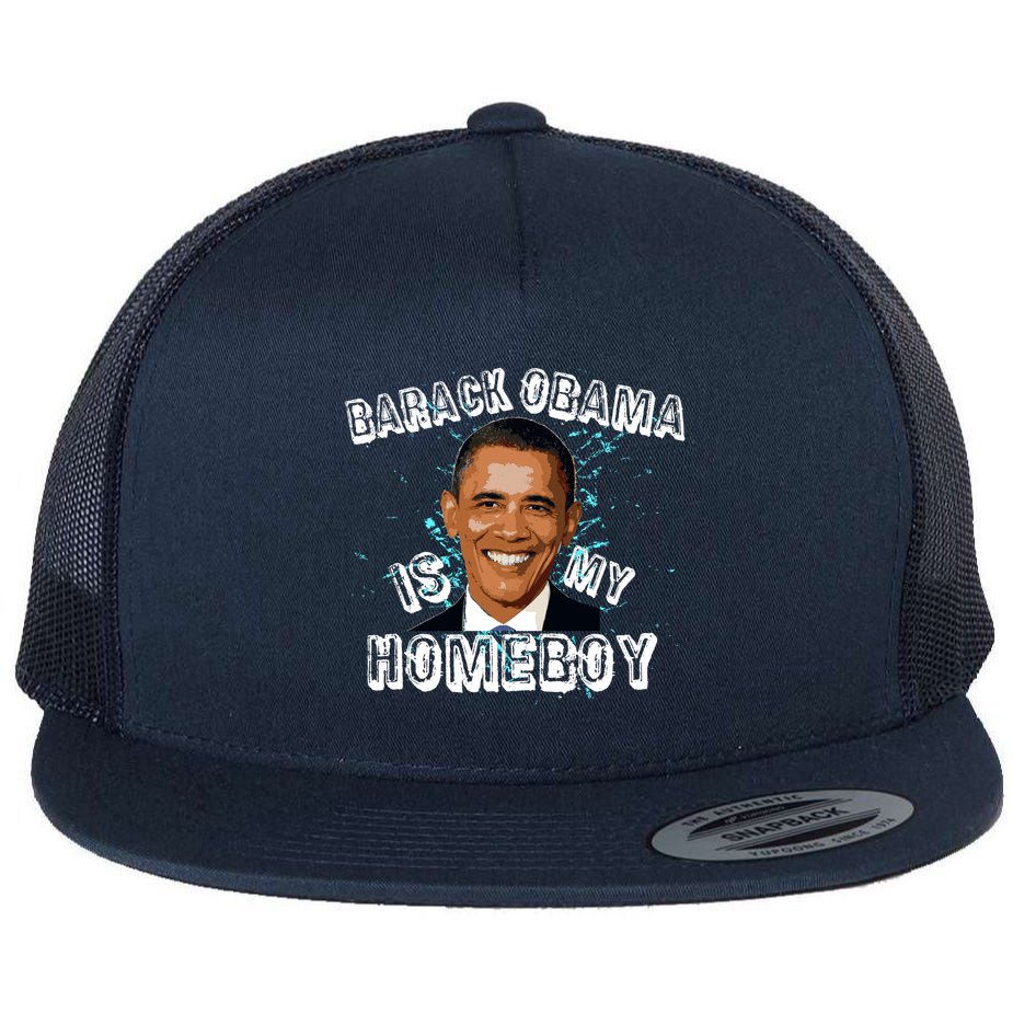 Barack Obama Is My Home boy Flat Bill Trucker Hat