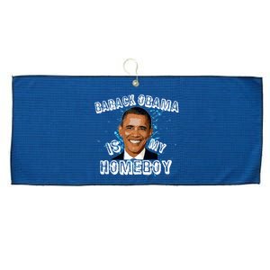 Barack Obama Is My Home boy Large Microfiber Waffle Golf Towel