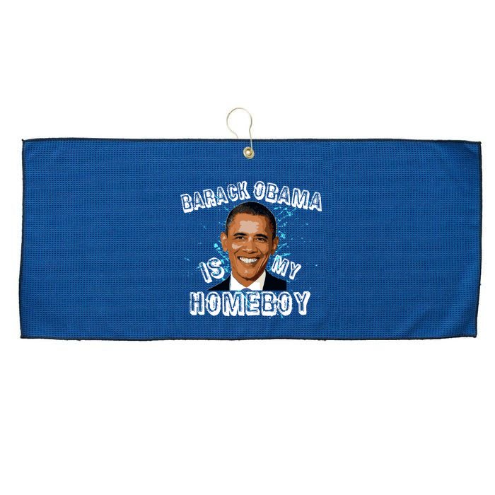 Barack Obama Is My Home boy Large Microfiber Waffle Golf Towel