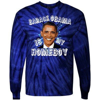 Barack Obama Is My Home boy Tie-Dye Long Sleeve Shirt