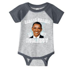 Barack Obama Is My Home boy Infant Baby Jersey Bodysuit