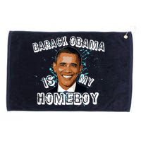 Barack Obama Is My Home boy Grommeted Golf Towel