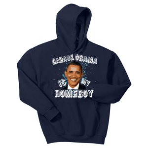 Barack Obama Is My Home boy Kids Hoodie