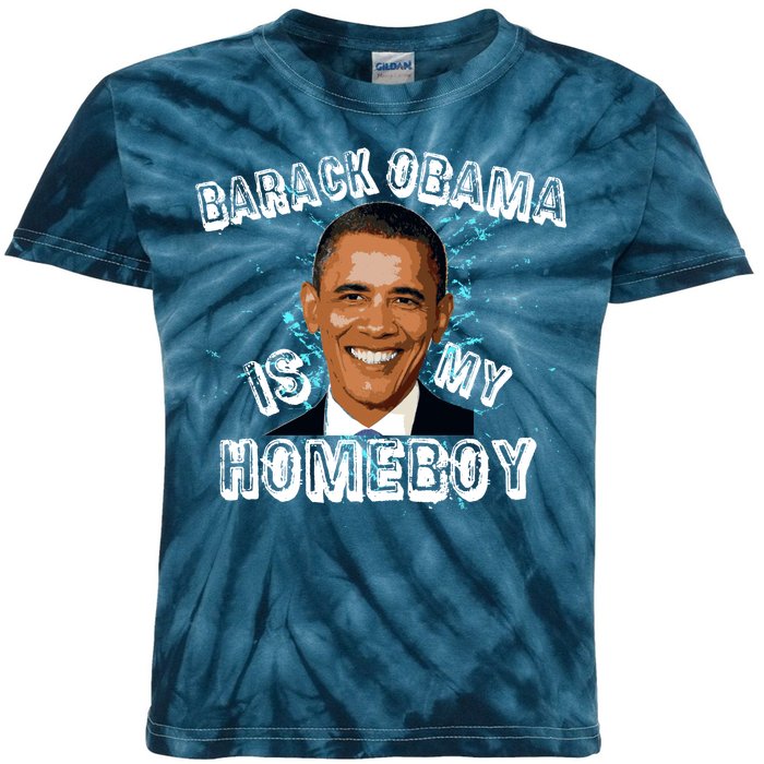 Barack Obama Is My Home boy Kids Tie-Dye T-Shirt