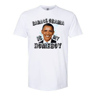 Barack Obama Is My Home boy Softstyle CVC T-Shirt