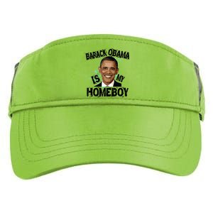 Barack Obama Is My Homeboy Adult Drive Performance Visor