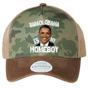 Barack Obama Is My Homeboy Legacy Tie Dye Trucker Hat