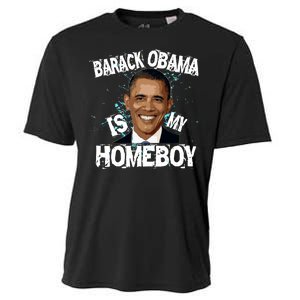 Barack Obama Is My Homeboy Cooling Performance Crew T-Shirt