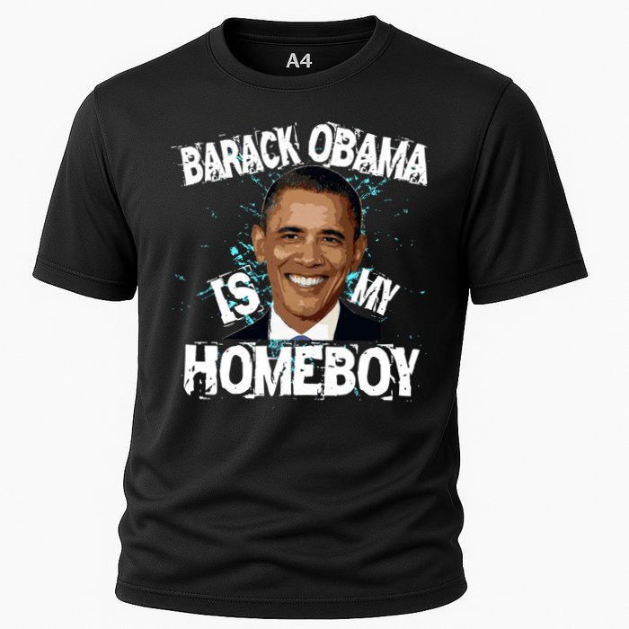 Barack Obama Is My Homeboy Cooling Performance Crew T-Shirt