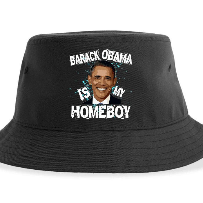 Barack Obama Is My Homeboy Sustainable Bucket Hat