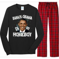 Barack Obama Is My Homeboy Long Sleeve Pajama Set