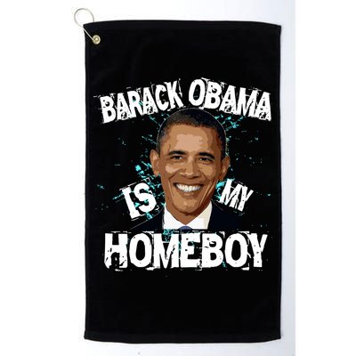 Barack Obama Is My Homeboy Golf Towel