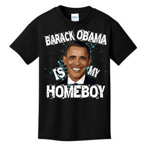 Barack Obama Is My Homeboy Kids T-Shirt