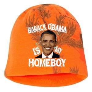 Barack Obama Is My Homeboy Kati - Camo Knit Beanie