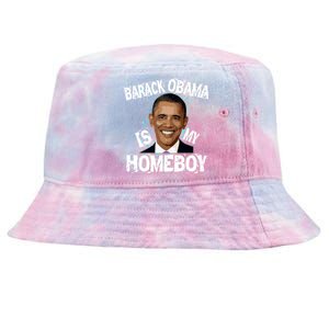 Barack Obama Is My Homeboy Tie-Dyed Bucket Hat