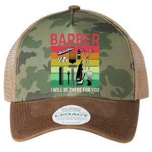 Barber I Will Be There For You Legacy Tie Dye Trucker Hat