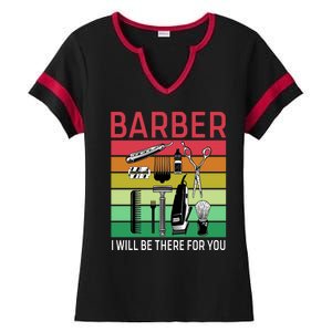 Barber I Will Be There For You Ladies Halftime Notch Neck Tee