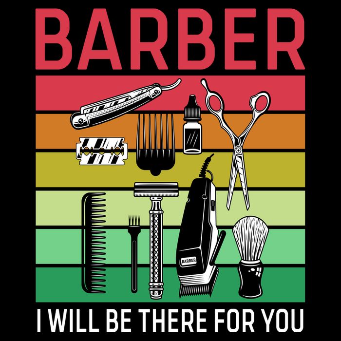 Barber I Will Be There For You 16 in Basic Backpack