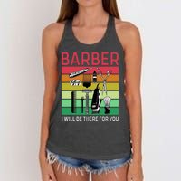 Barber I Will Be There For You Women's Knotted Racerback Tank