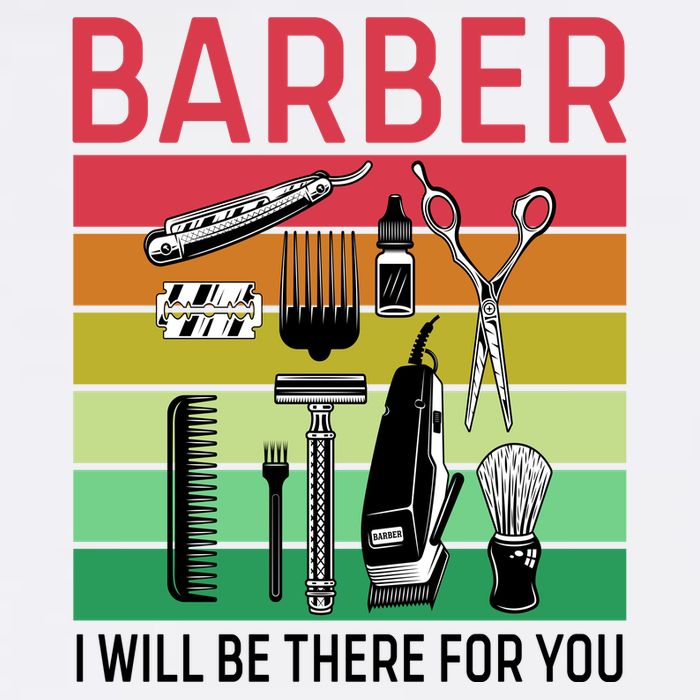 Barber I Will Be There For You Garment-Dyed Sweatshirt