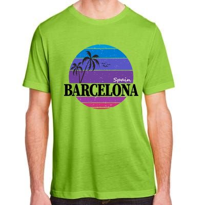  Barcelona Circle Logo Adult ChromaSoft Performance T-Shirt