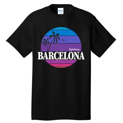  Barcelona Circle Logo Tall T-Shirt