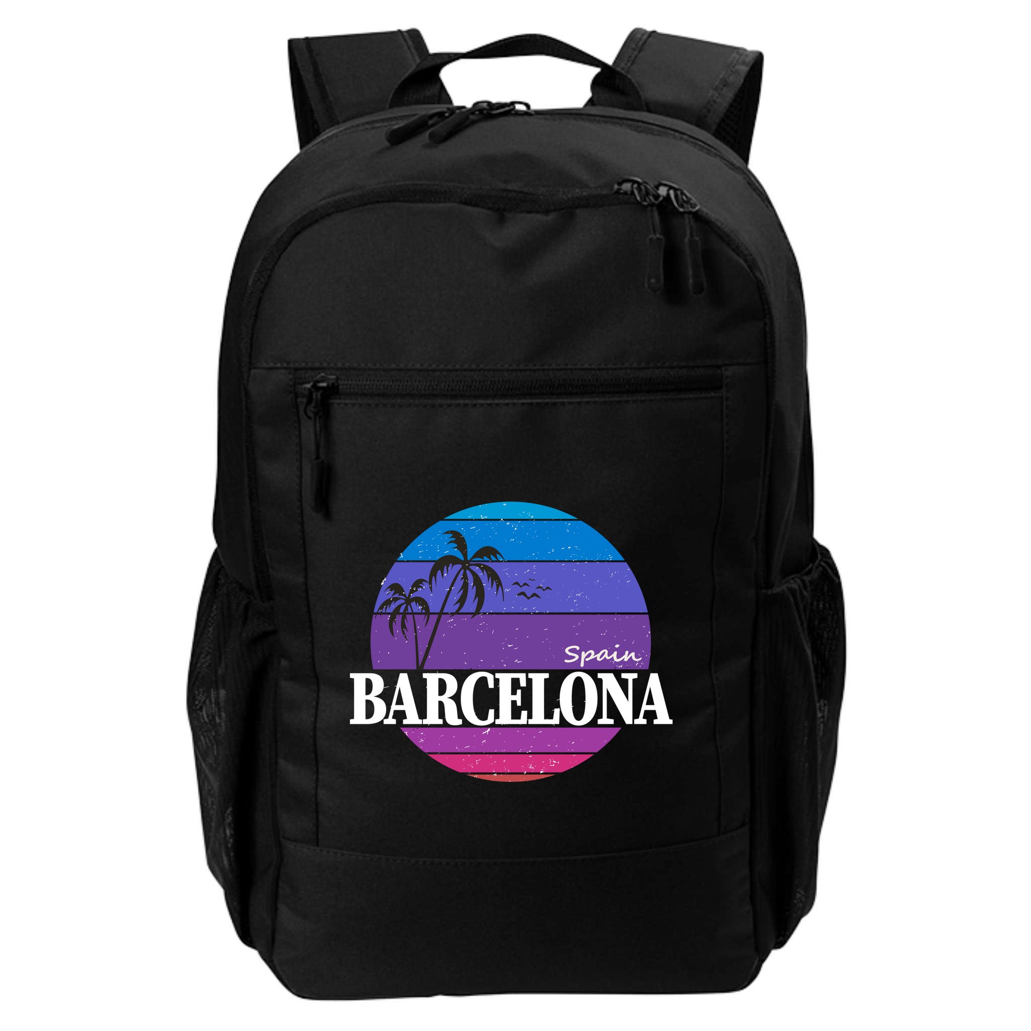  Barcelona Circle Logo Backpack