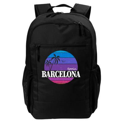  Barcelona Circle Logo Daily Commute Backpack