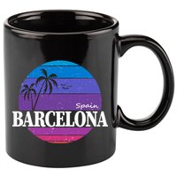  Barcelona Circle Logo 11oz C Handle Ceramic Mug
