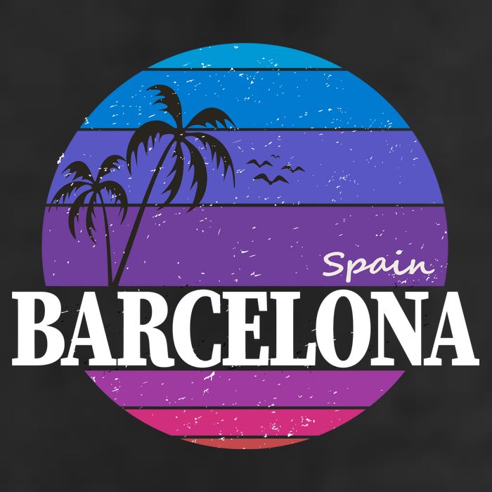  Barcelona Circle Logo 11oz C Handle Ceramic Mug