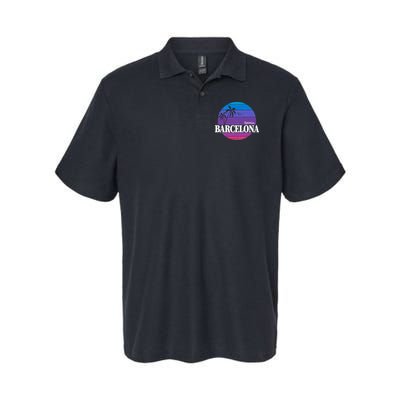  Barcelona Circle Logo Softstyle Adult Sport Polo