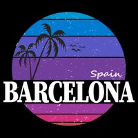  Barcelona Circle Logo 16 in Basic Backpack