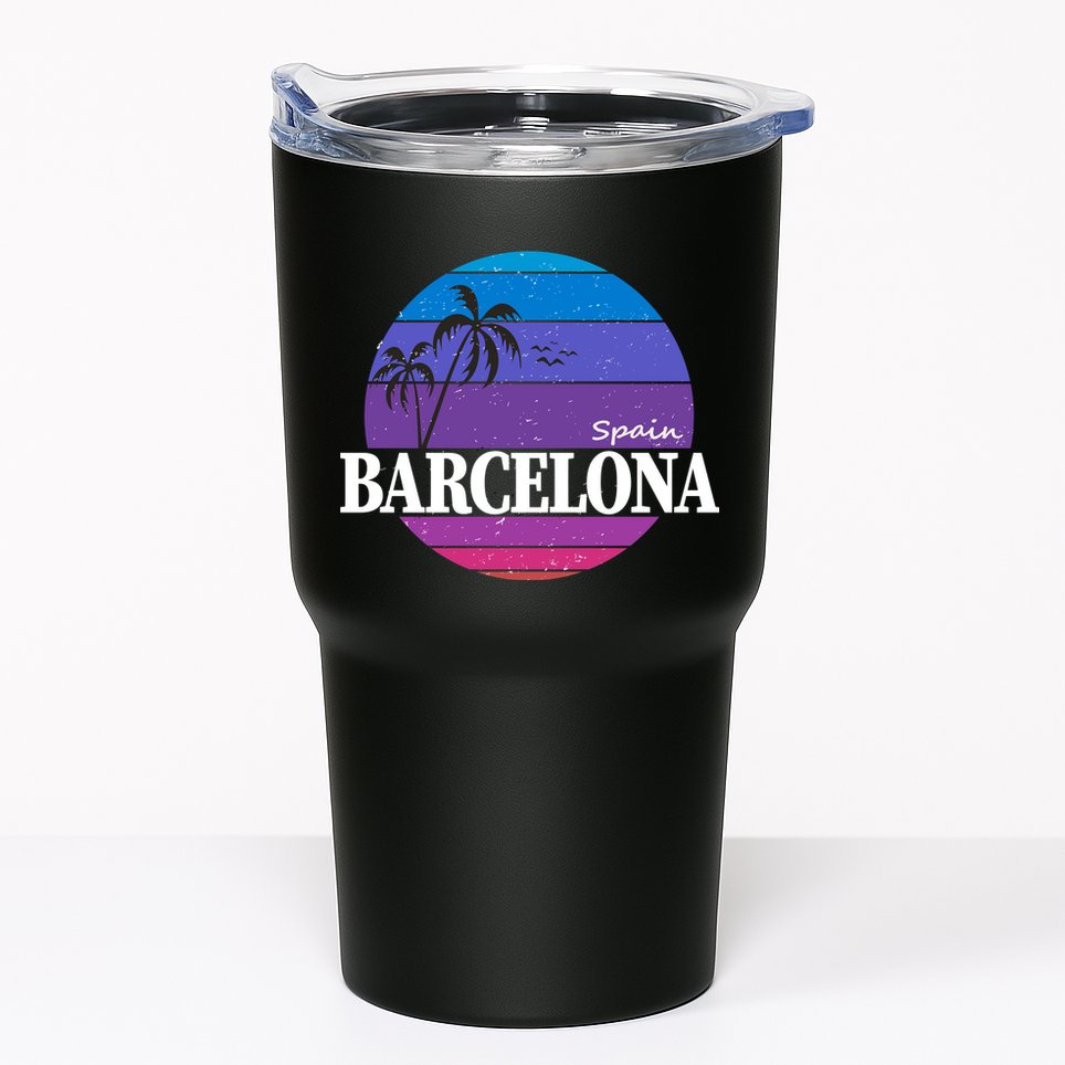  Barcelona Circle Logo Tumbler