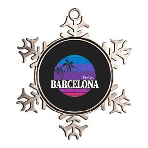  Barcelona Circle Logo Metallic Star Ornament