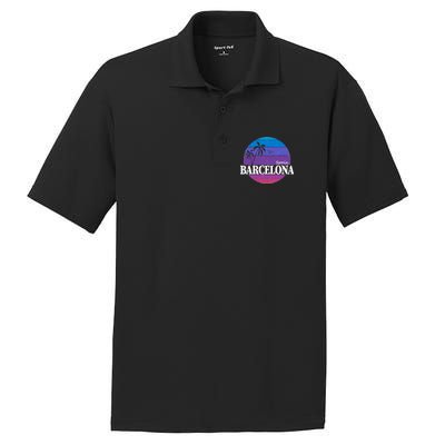  Barcelona Circle Logo PosiCharge RacerMesh Polo