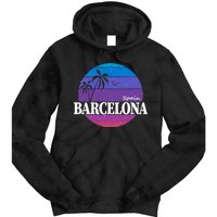  Barcelona Circle Logo Tie Dye Hoodie