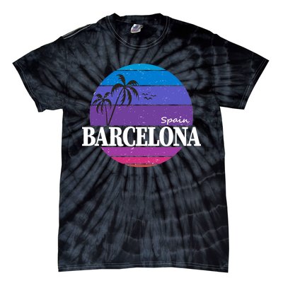  Barcelona Circle Logo Tie-Dye T-Shirt