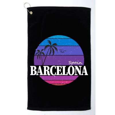  Barcelona Circle Logo Golf Towel
