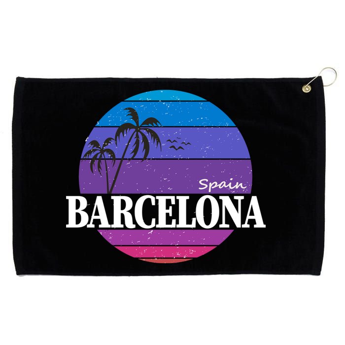  Barcelona Circle Logo Grommeted Golf Towel