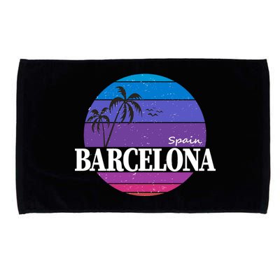  Barcelona Circle Logo Microfiber Hand Towel