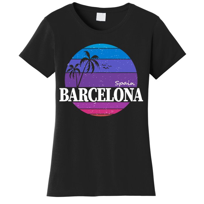  Barcelona Circle Logo Women's T-Shirt