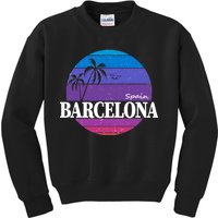  Barcelona Circle Logo Kids Sweatshirt