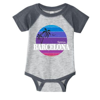  Barcelona Circle Logo Infant Baby Jersey Bodysuit