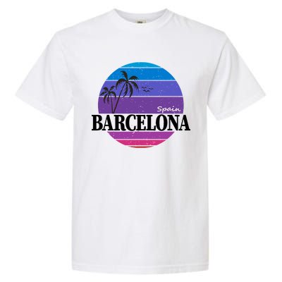  Barcelona Circle Logo Garment-Dyed Heavyweight T-Shirt