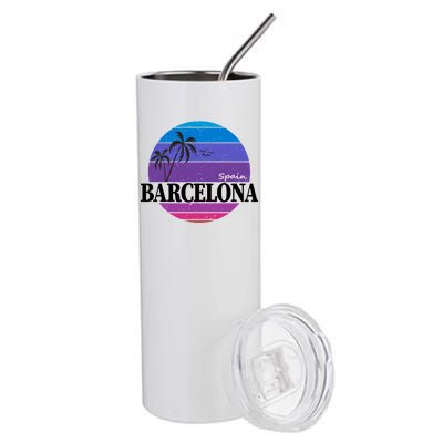  Barcelona Circle Logo Stainless Steel Tumbler