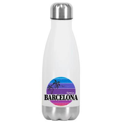  Barcelona Circle Logo Stainless Steel Insulated Water Bottle