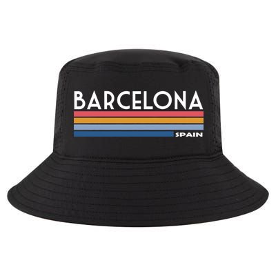 Barcelona Retro 1980's Cool Comfort Performance Bucket Hat