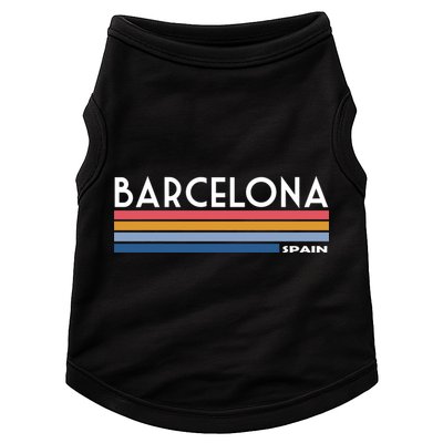 Barcelona Retro 1980's Doggie Tank