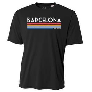 Barcelona Retro 1980's Cooling Performance Crew T-Shirt